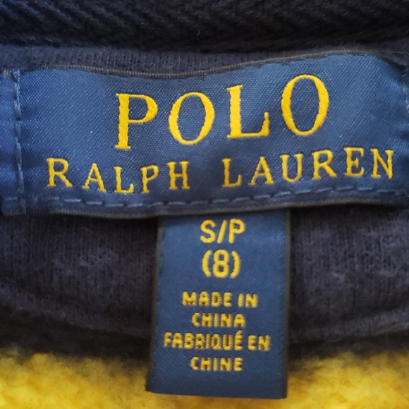 Polo Ralph Lauren Hooded Striped Sweatshirt - Picture 3 of 4